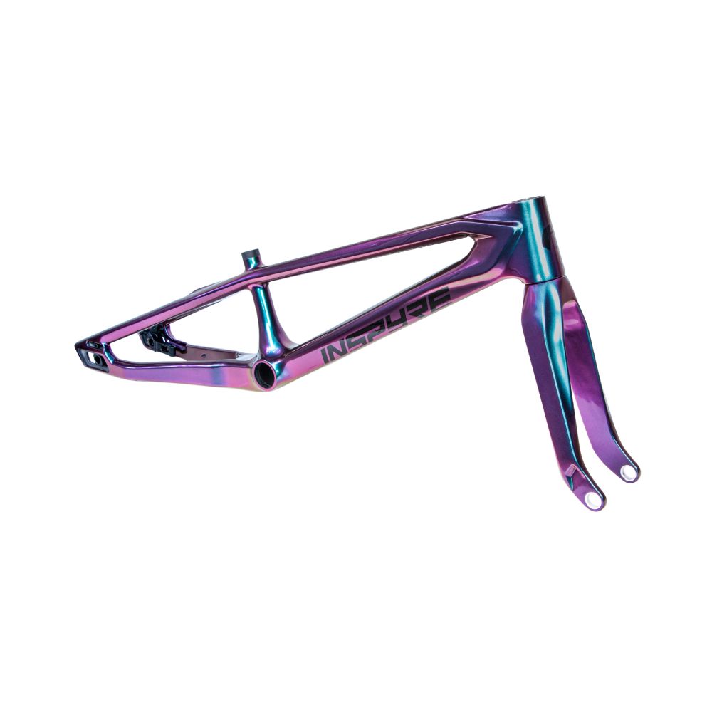 inspyre Era bmx carbon Frame Set - Chameleon x Black – BMX-RACING.COM