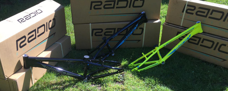radio bmx race frames