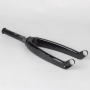 Avian Versus Tapered 1 1/8" - 1.5" 20mm Evo Carbon race bmx Fork black