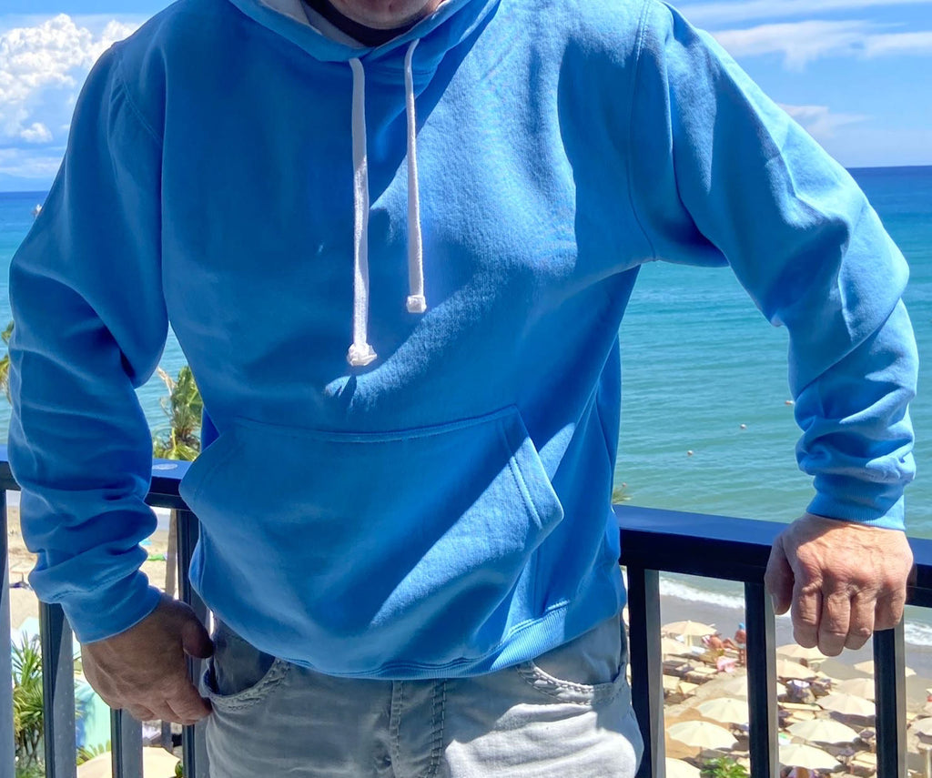 Hoodie logo bmx-racing blue