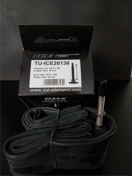 tube ICE FAST bmx  20` Long valve Presta 48 mm