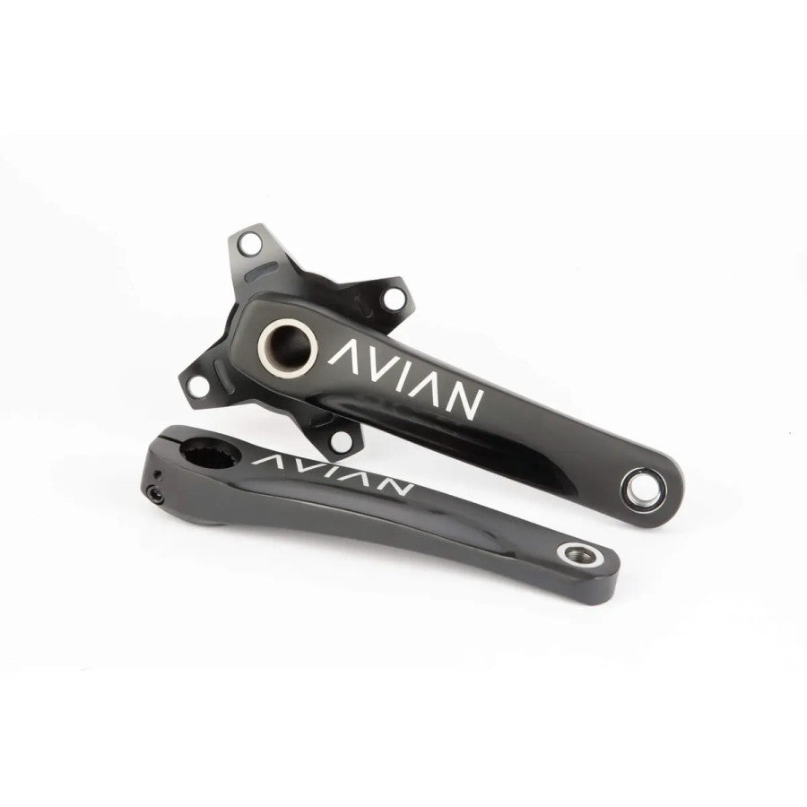 Avian Cadence 2-Pc Crankset Black