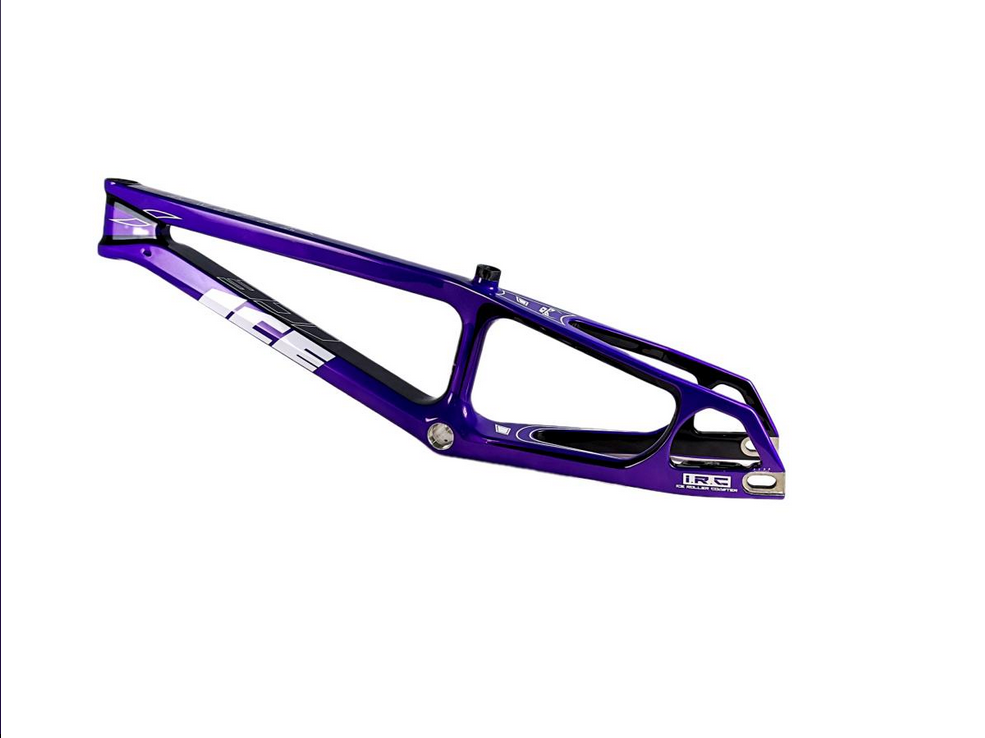 ICE BMX carbon frame RAPTOR PURPY RS Violet/ Noir