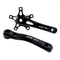BMX square crankset ICE FAST ROOKY Black