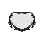 Box Two Number Plate Black
