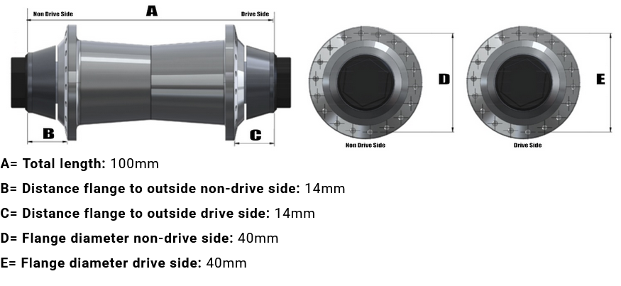 SD-X Sniper Evo Air expert Front Hub 6colors