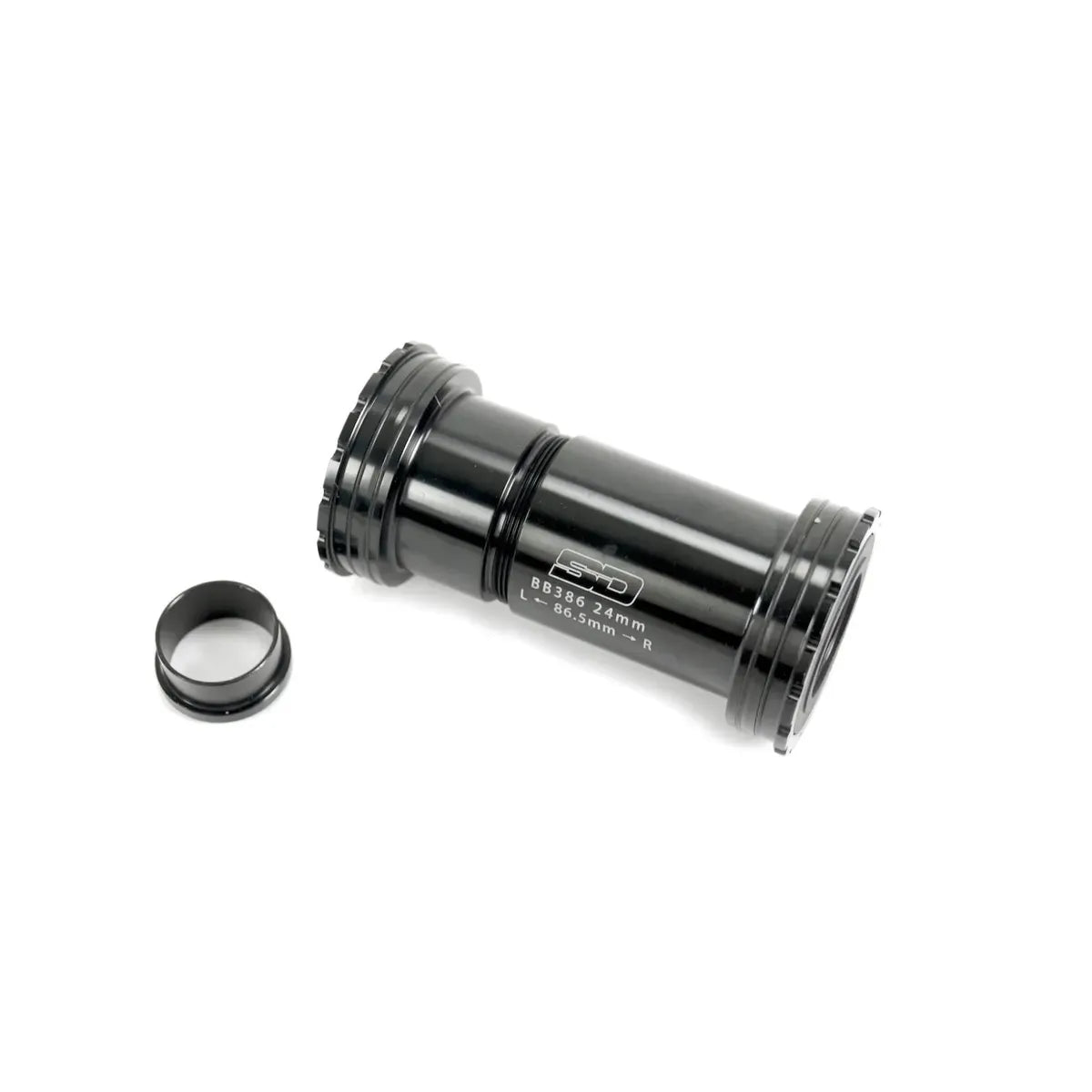 SD Bottom Bracket Threaded Lock BB386 / 24mm Black