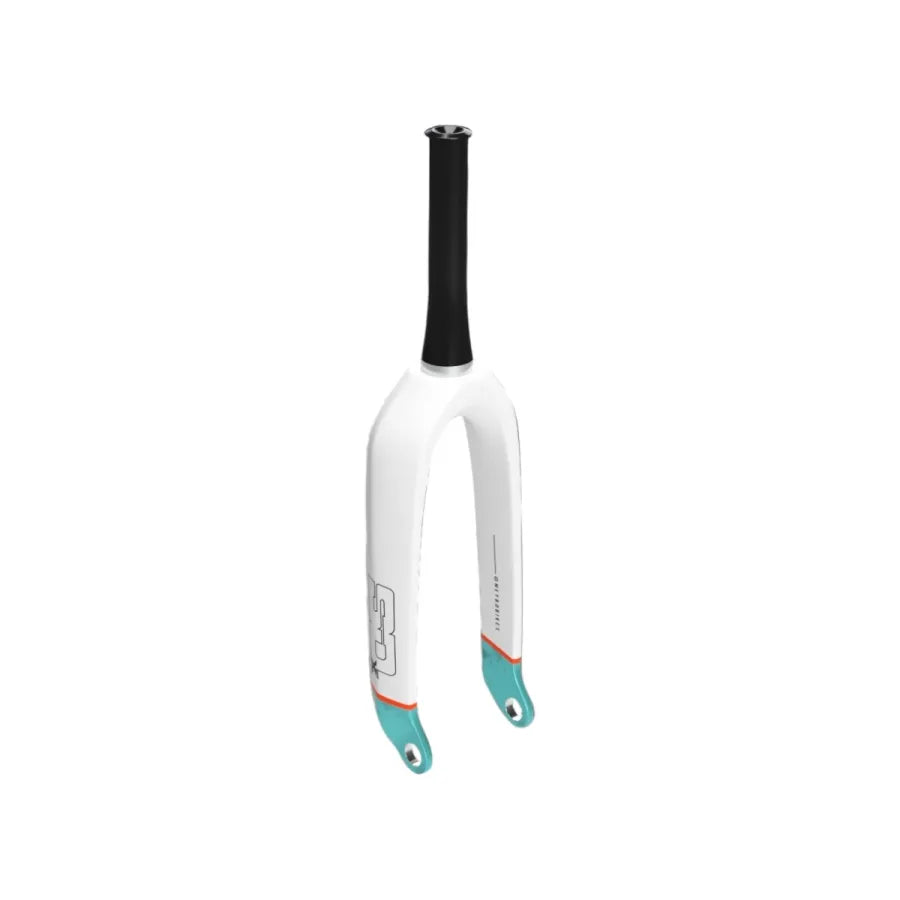 SD Carbon Fork V2 Pro Tapered,20"  20 mm Matte White/Orange/Teal 2026