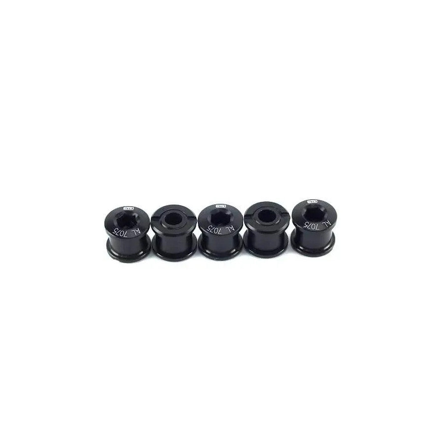 SD Cr-Mo Chainring Bolts, set of 5 Black