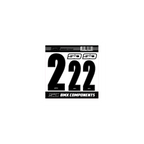 SD Front + 2 Side Plate Number Kit V3 Black