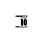 SD Front + 2 Side Plate Number Kit V3 white cruiser