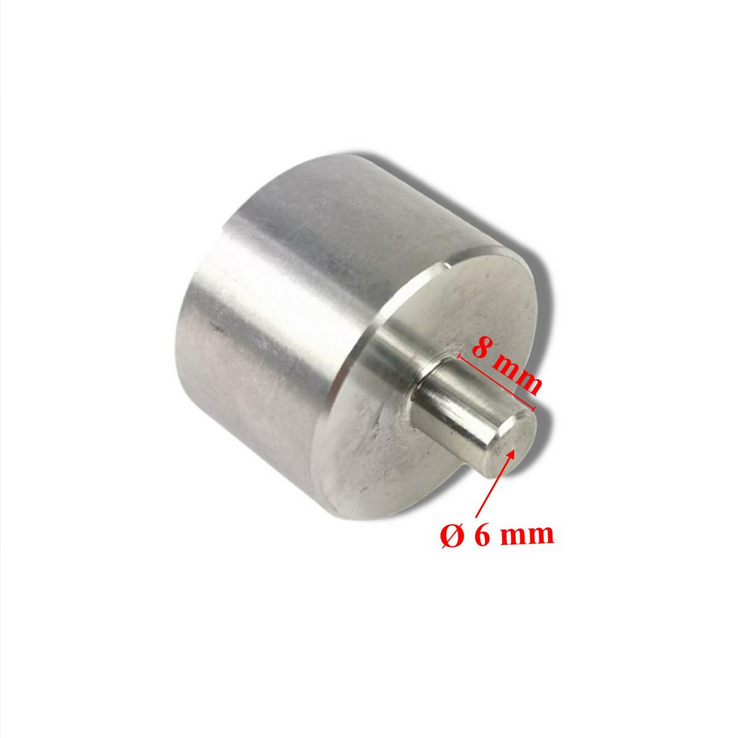 Stainless steel ICE adapterset for Warmup 2.0 for 8 mm BTR