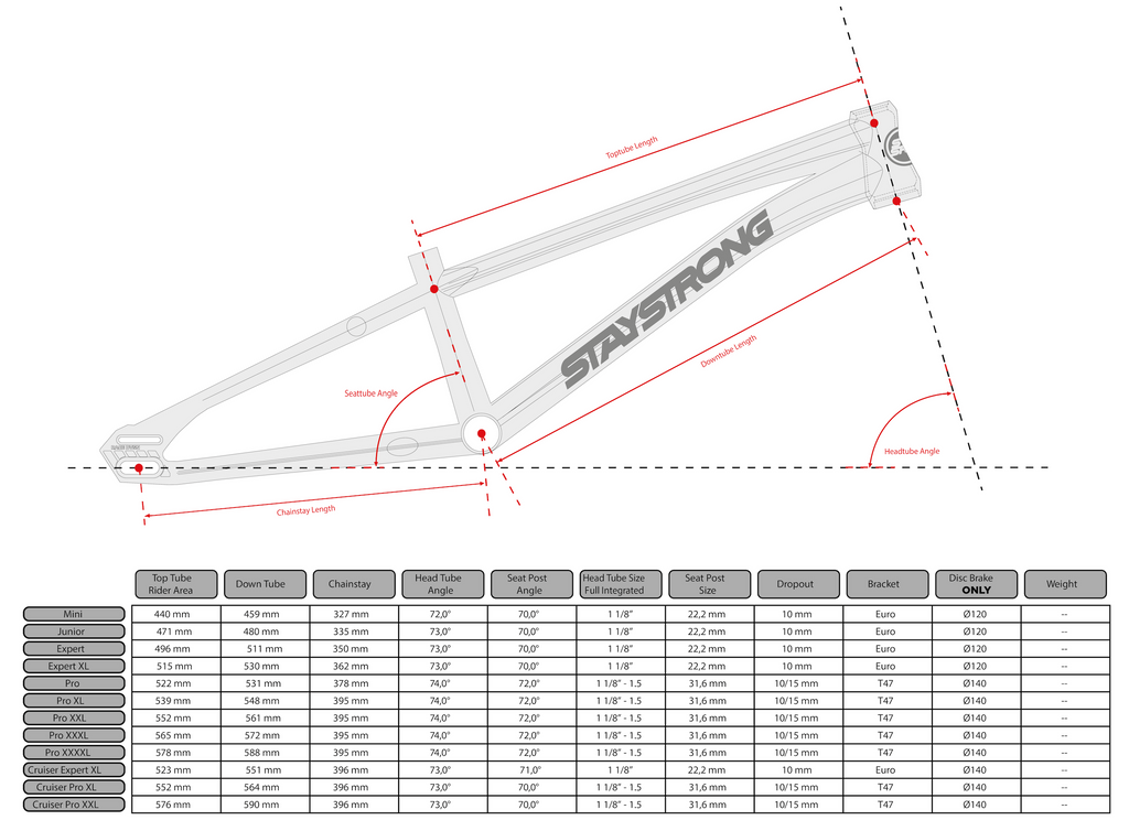 Stay Strong For Life V6.0 Bmx Race Frame Mint/Black pre order 2027