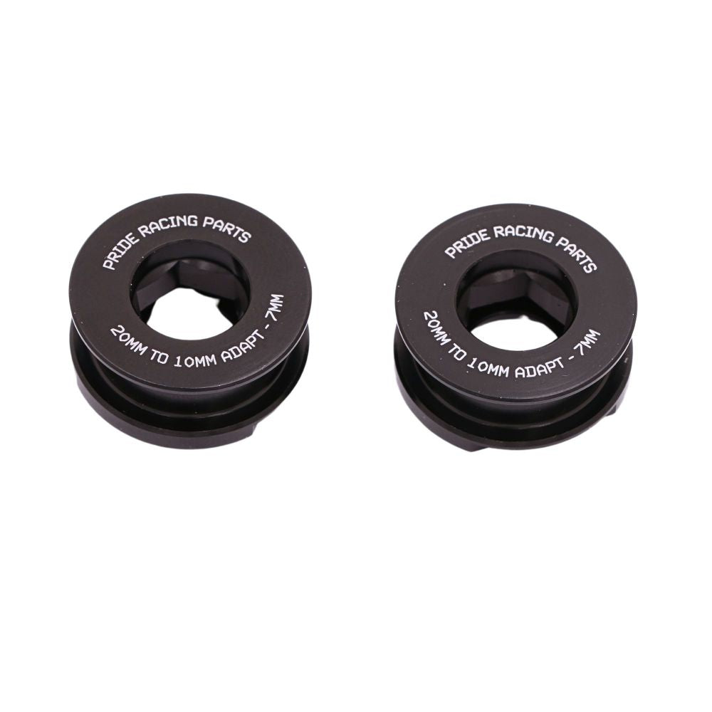 Adapters 20/10mm Pride Racing - 7mm