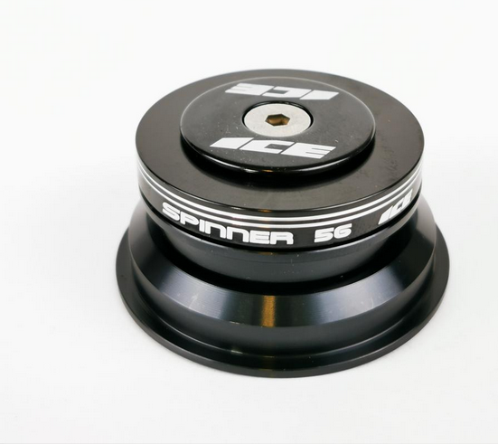 ICE SPINNER 56 Conical Semi-Integrated Steering Set Black (ZS44/28.6 - ZS56/40)