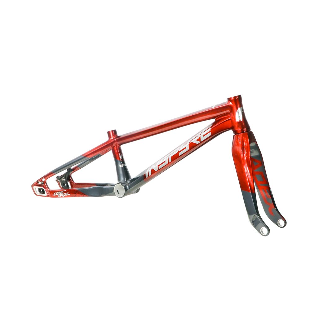 Inspyre Concorde V4  bmx race Frame / Fork Kit - Inferno Red 2027 preorder