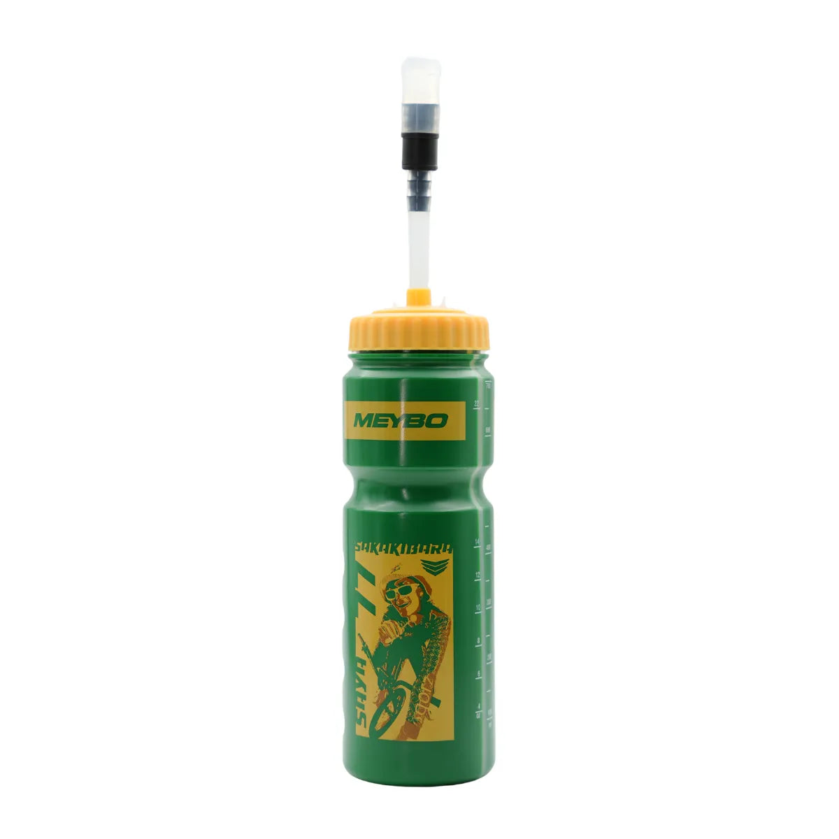 Meybo Bottle V4 With Straw Saya 77 Green/Yellow