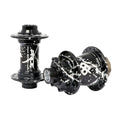Pride Matrix Hubs Splash Black/Silver - 20/15mm - 36H