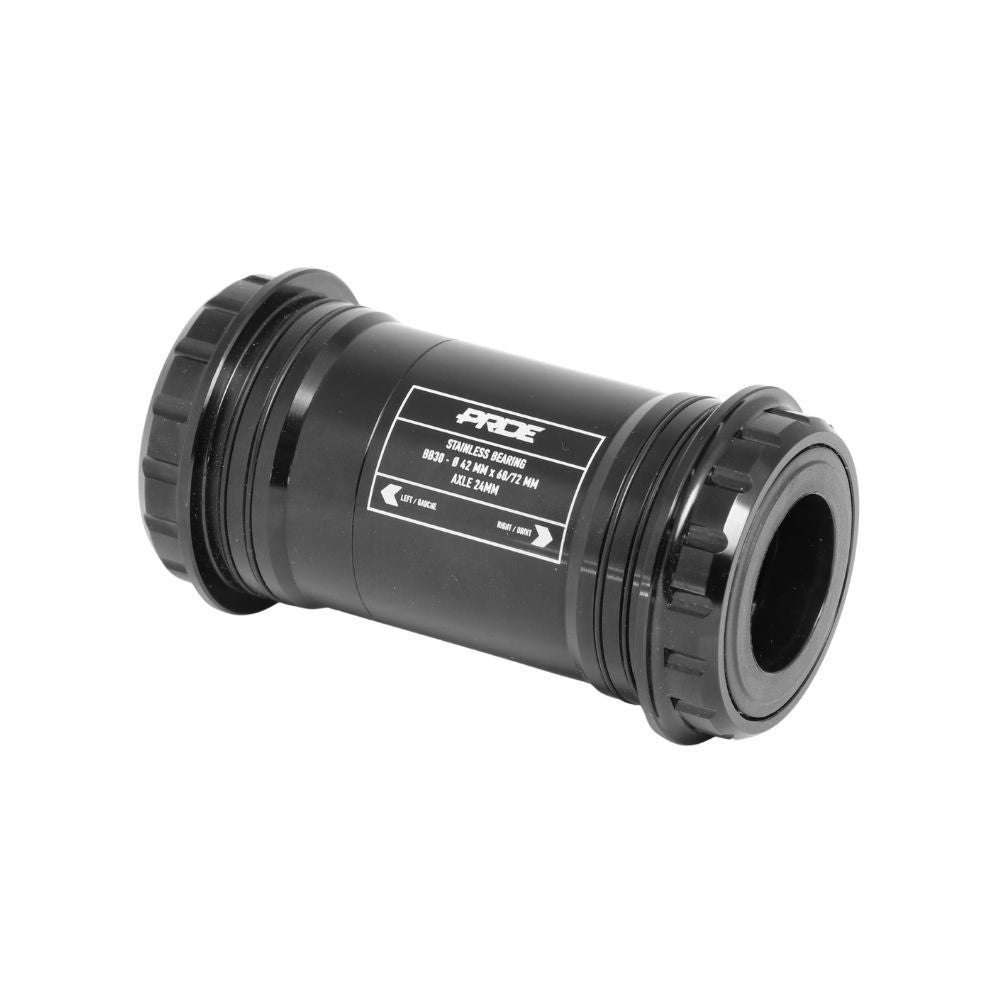 Pride Racing BB30 Interlock Stainless Bottom Bracket - 24mm