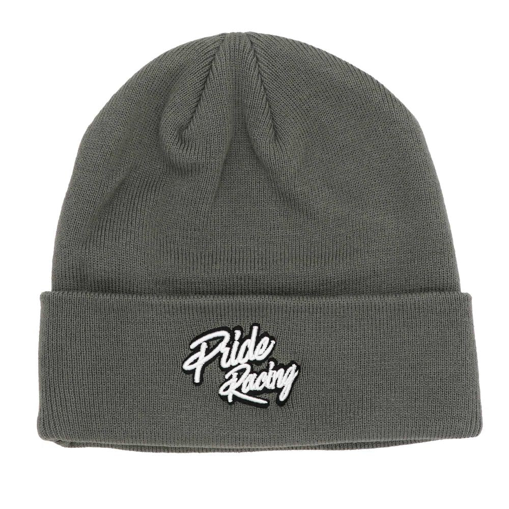 Pride Script logo beanie