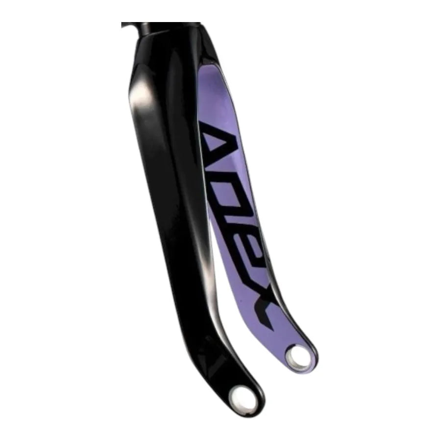 Pride Apex Tapered Fork Black / Galactic Iridium 20"