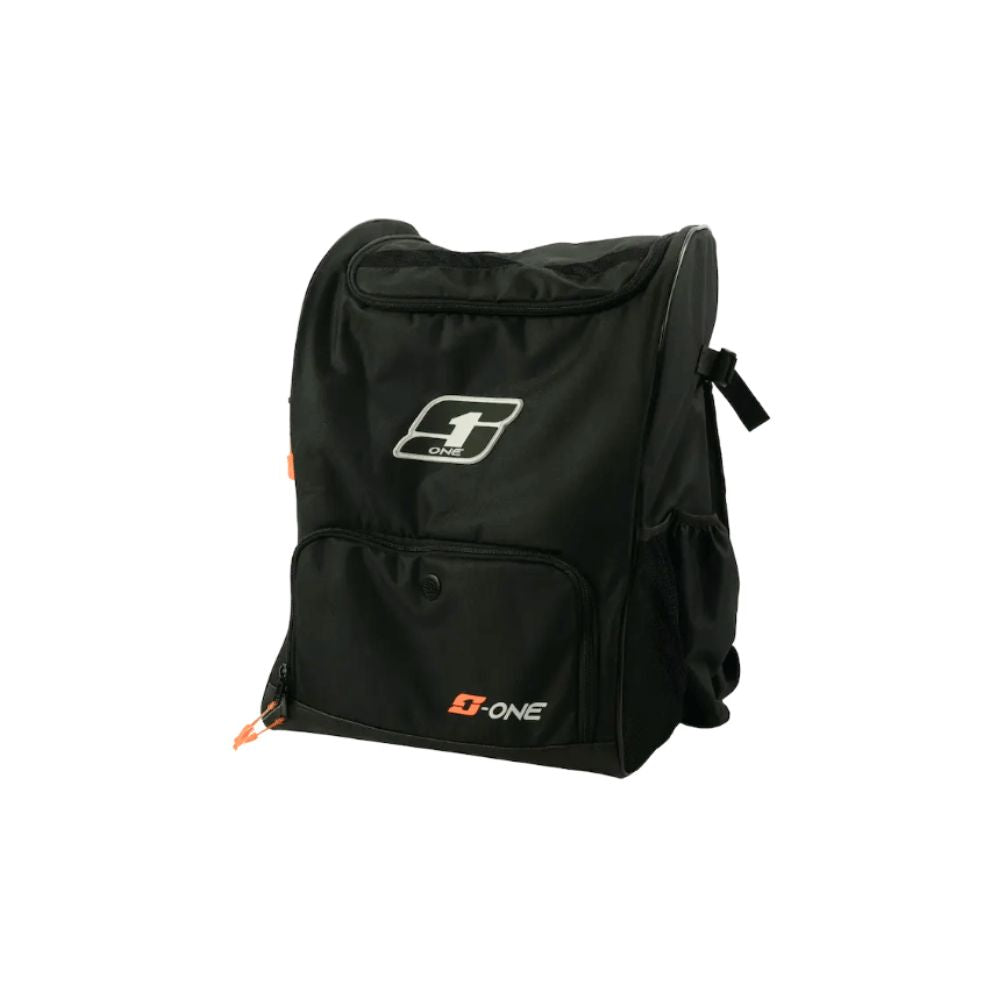 S1 Helmet/Protection V2 BackPack - Black/White/Orange