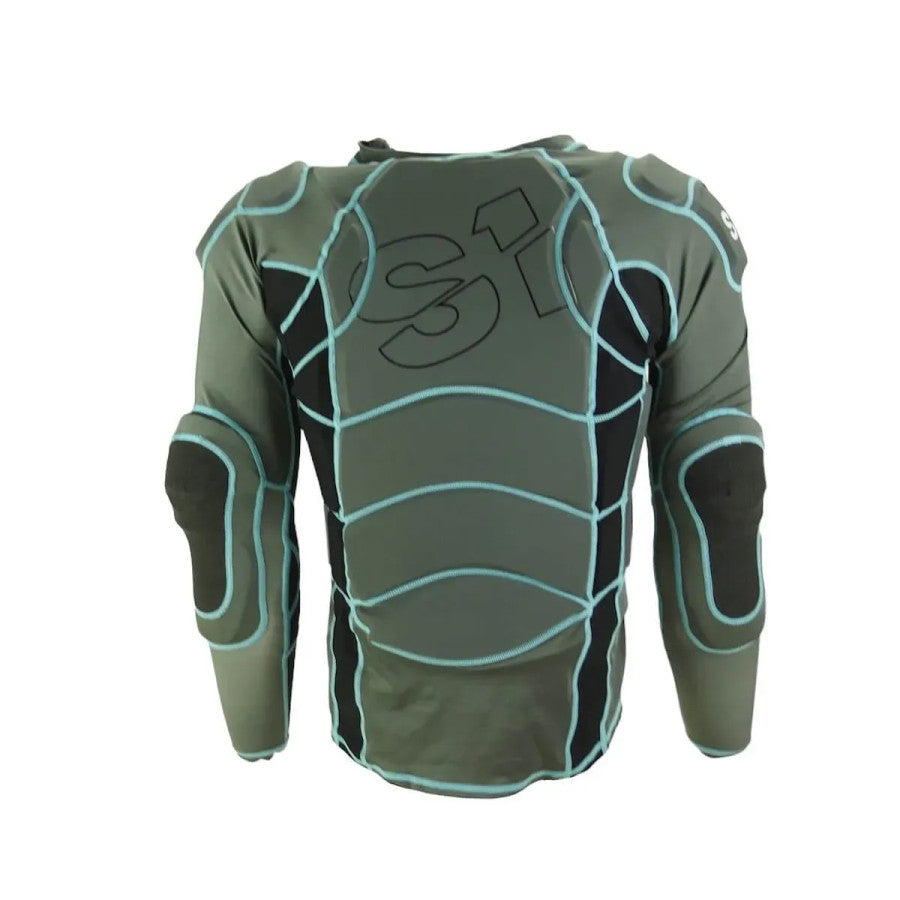 S1 Defense Elite 2.0 High Impact Jacket Black/Blue kids