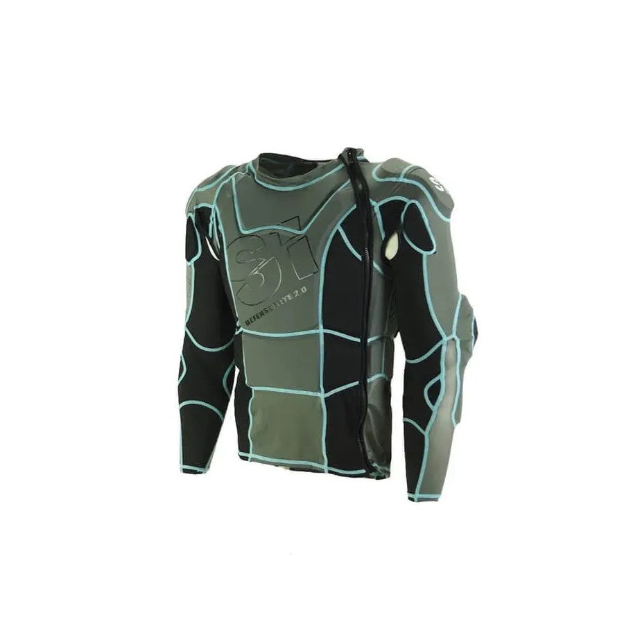 S1 Defense Elite 2.0 High Impact Jacket Black/Blue Adult