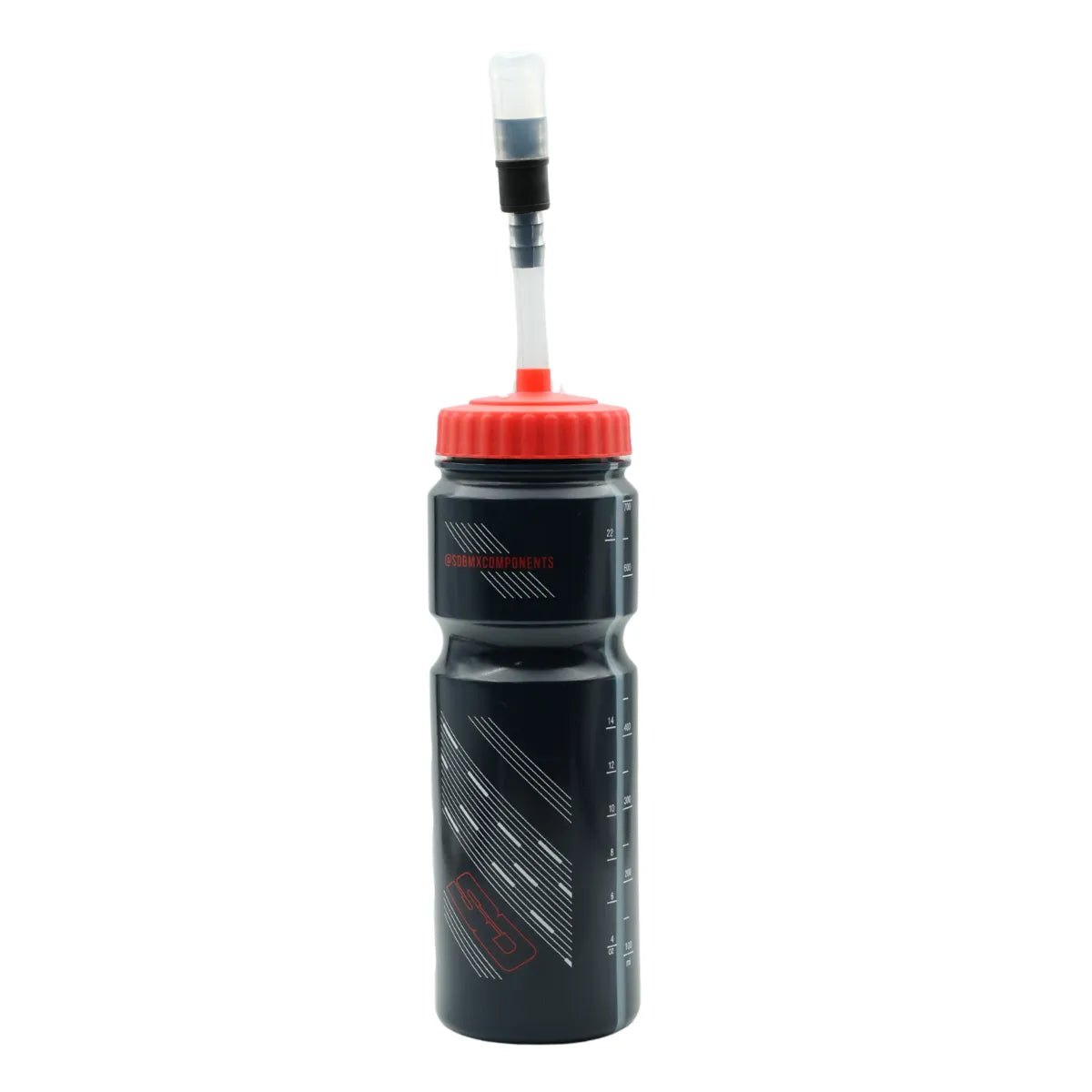 SD Bottle V5 With Straw Navy/Red