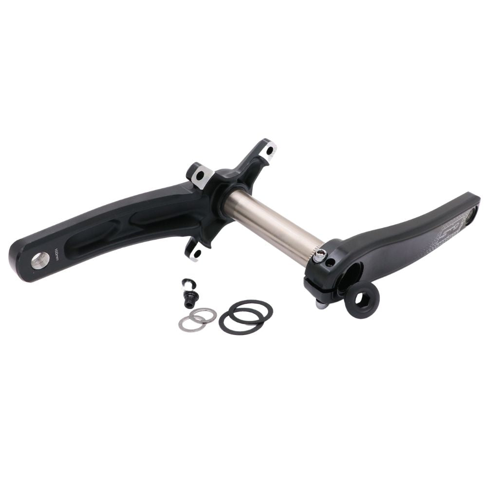 SD B-85 bmx race Crankset 4 Hole Black 140mm-175mm