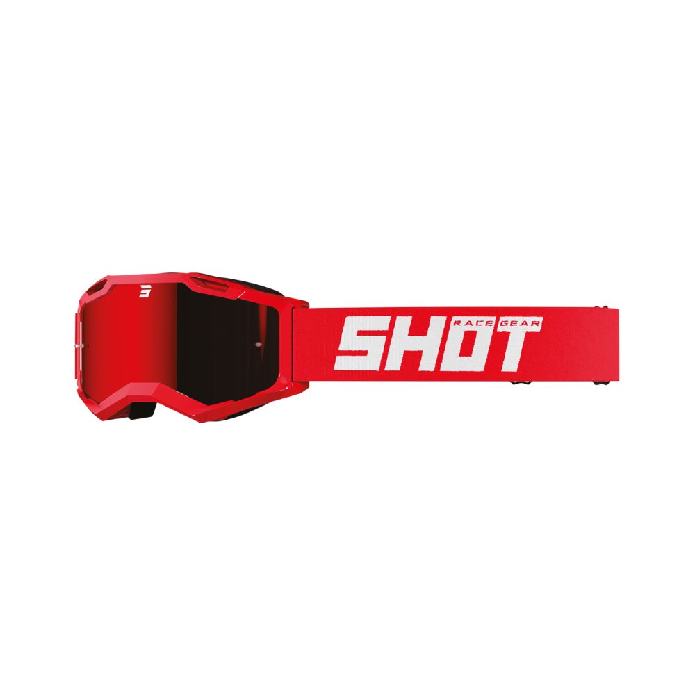 Shot Assault 2.0 Goggles - Solid Irridium Red Glossy