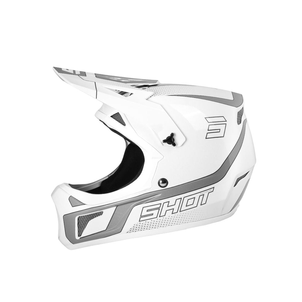 Shot Rogue Adult Helmet - Armada - white