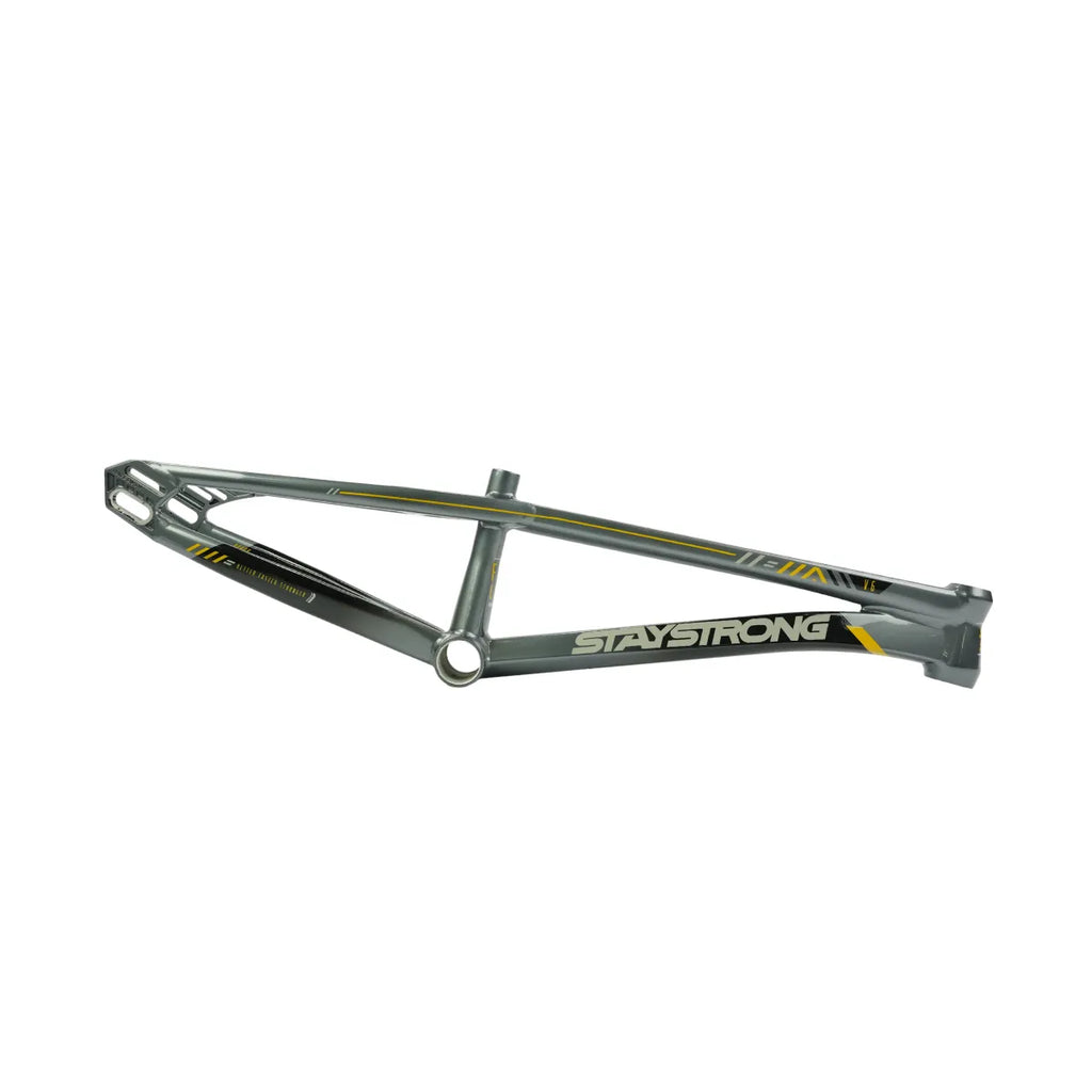 Stay Strong For Life V6.0 Bmx Race Frame Grey/Gold pre order 2027