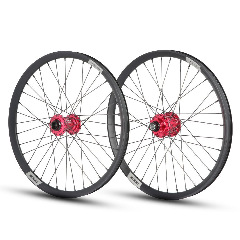 Wheels 20" (406) Pride Helium M24 - Matrix 20/15mm Splash Red/Black